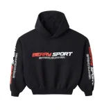 GV Gallery Cropped Berry Sport Hoodie